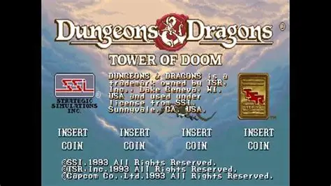 Dungeons & Dragons: Tower of Doom 遊戲攻略 @ Game-Guider | AI遊戲攻略及AI遊戲製作平台